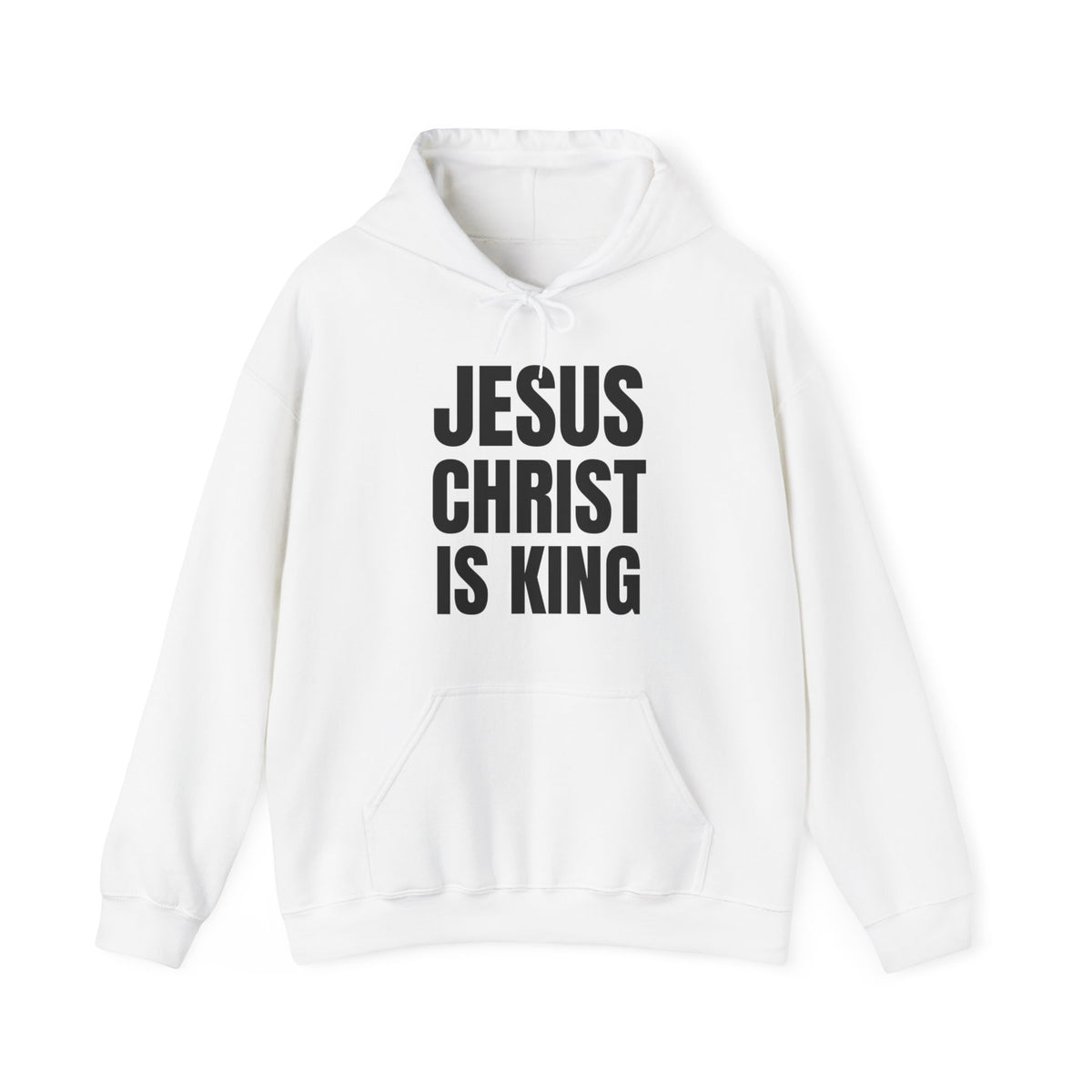 Jesus Christ Is King Unisex Heavy Blend™ Hooded Sweatshirt