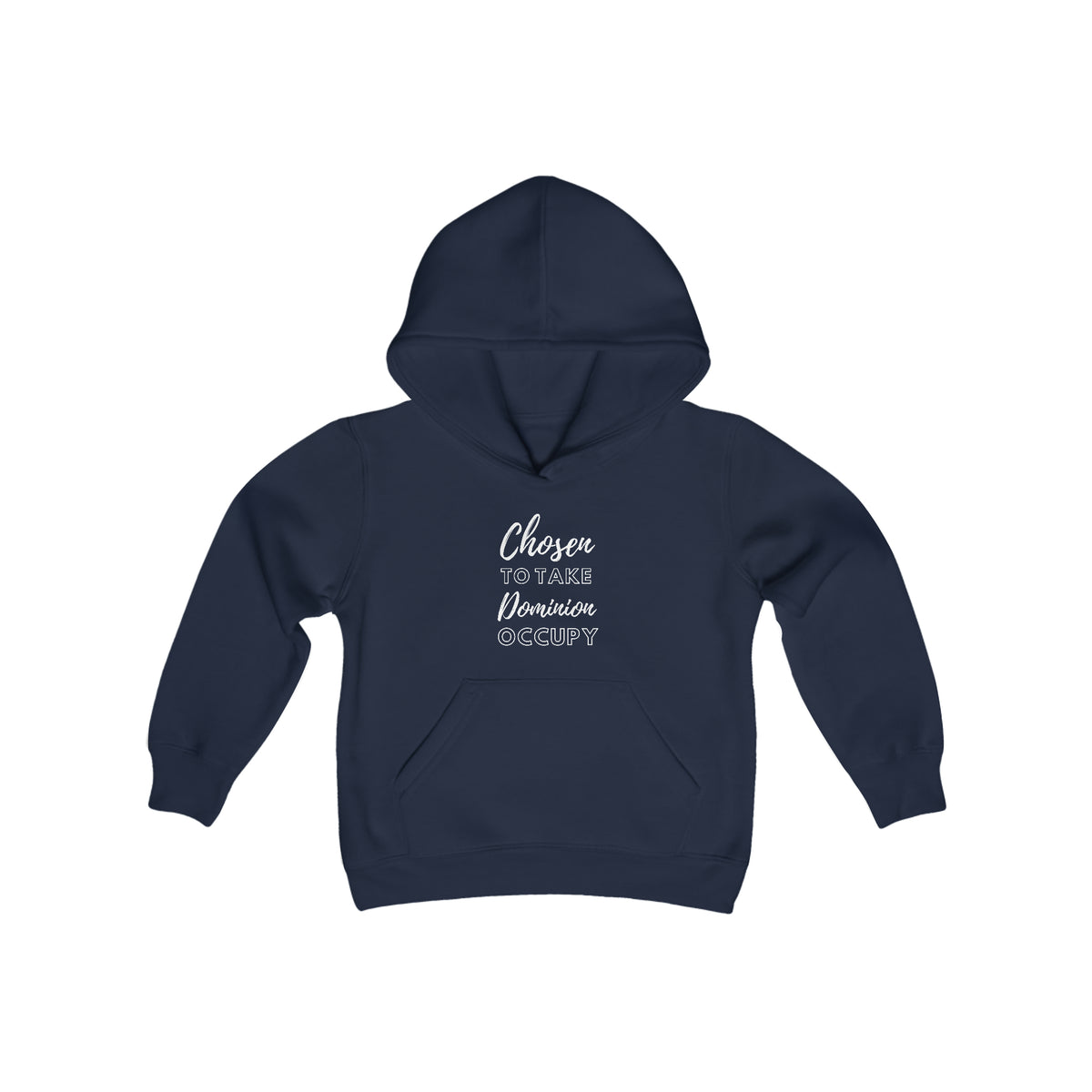 Chosen To Take Dominion Youth Heavy Blend Hooded Sweatshirt