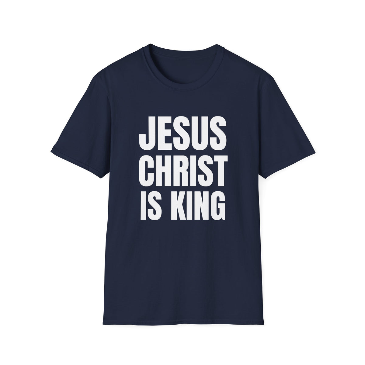 Jesus Christ Is King Unisex Softstyle T-Shirt