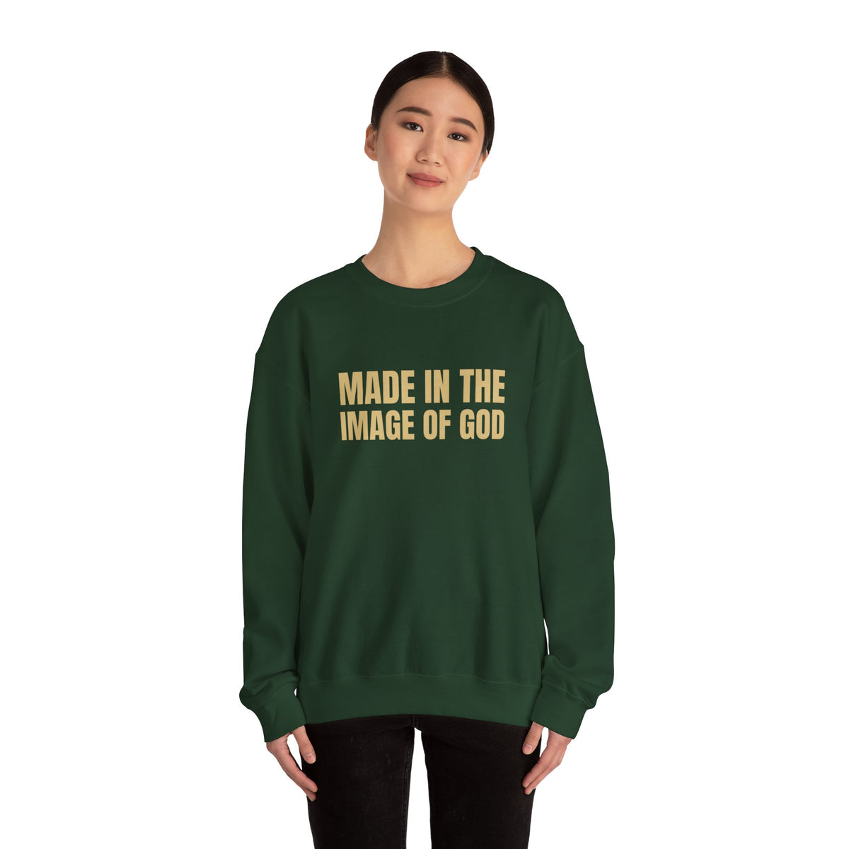 Genesis 1:27 Unisex Heavy Blend™ Crewneck Sweatshirt