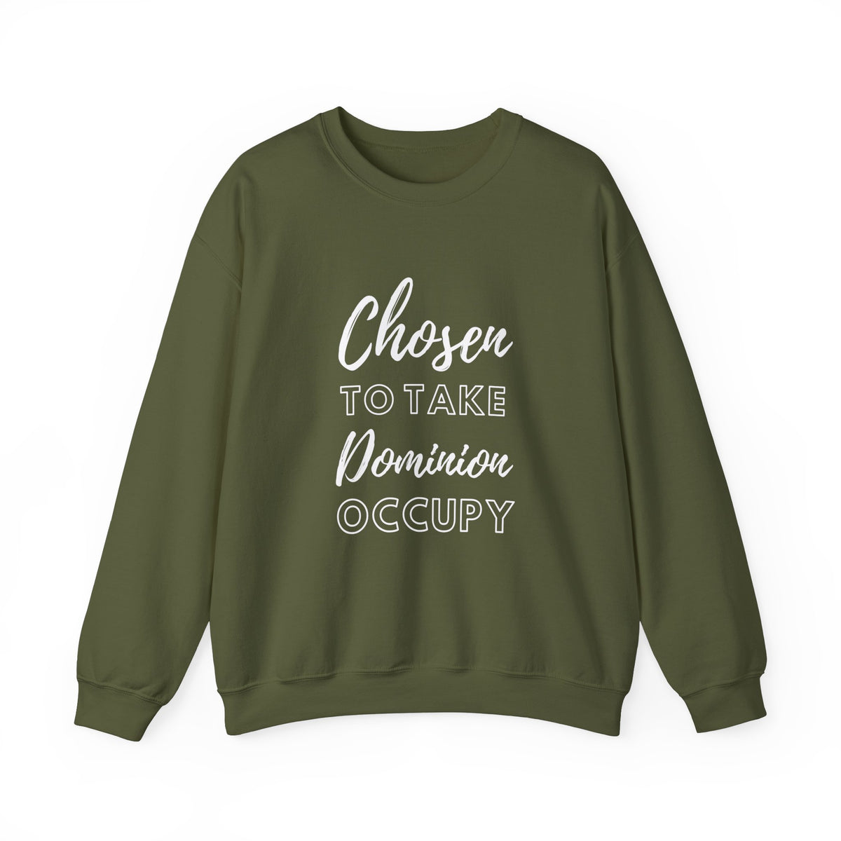 Chosen To Take Dominion Unisex Heavy Blend™ Crewneck Sweatshirt